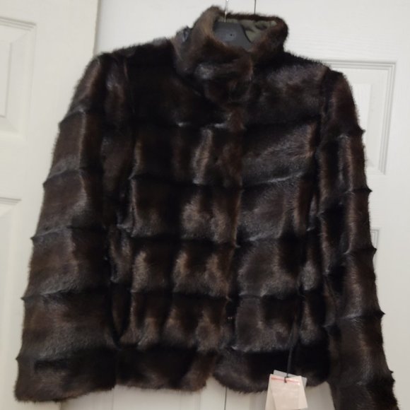 Marella Sport by Maxmara reversible faux fur jacket - Picture 1 of 6